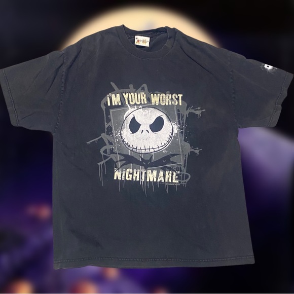 Disney Other - Nightmare Before Xmas Vuntage Graphic Tshirt